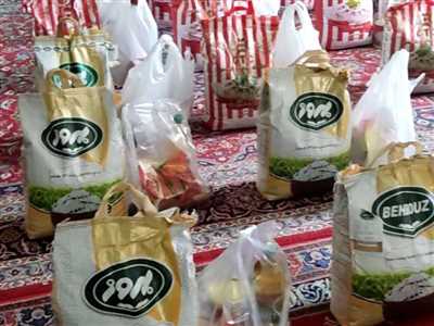 توزیع ۱۰۰ بسته سبد کالای آبان ماه بین نیازمندان تحت پوشش خیریه مروا
