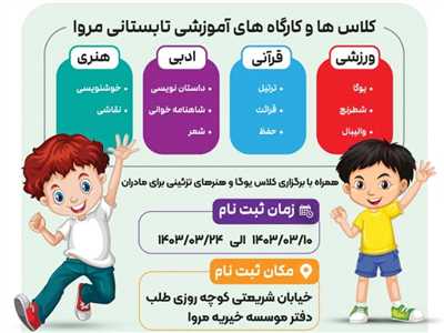 موسسه آموزشی خیریه رادمردی و احسان  (مروا )