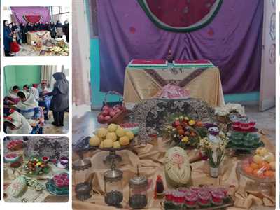 برگزاری جشن شب یلدا در دبستان فکور کازرون سال 1403