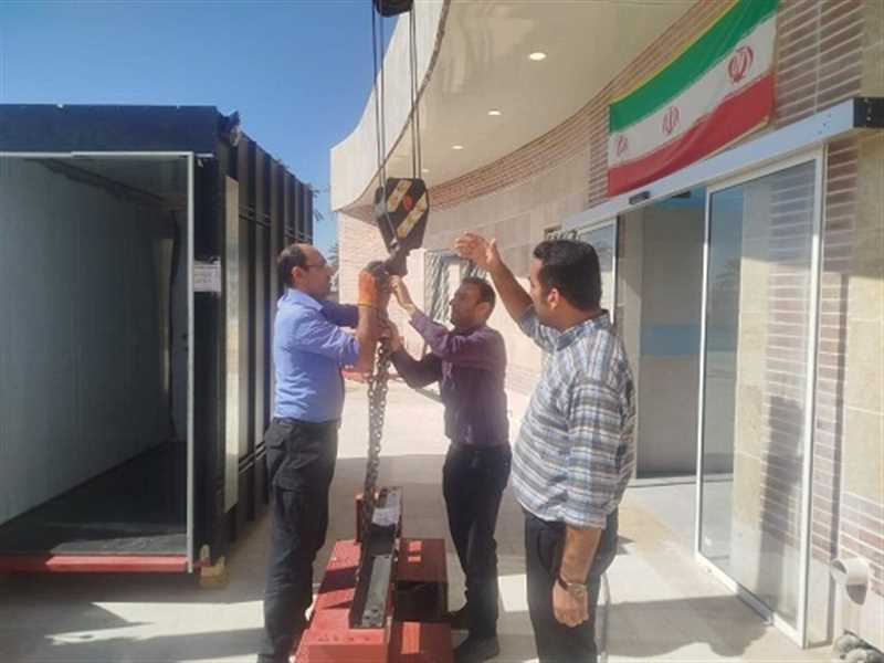 تلاش تیم پشتیبانی شبکه بهداشت و درمان کازرون در راستای ایمنی سازه ای و غیرسازه ای مراکز تحت پوشش