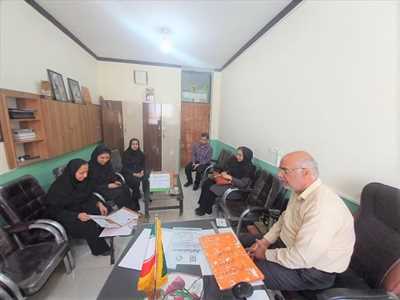 بازدید تیم کارشناسان شبکه بهداشت و درمان کازرون از مدارس شبانه روزی متوسطه دوم
