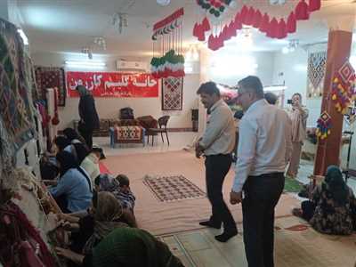 رونمایی از کارگاه‌های صنایع دستی کازرون در دوران جنگ رمضان