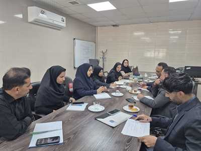 برگزاری کمیته فصلی بیمه روستایی در شبکه بهداشت و درمان کازرون