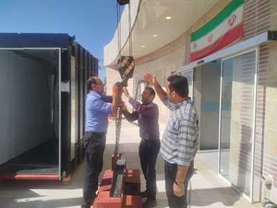 تلاش تیم پشتیبانی شبکه بهداشت و درمان کازرون در راستای ایمنی سازه ای و غیرسازه ای مراکز تحت پوشش