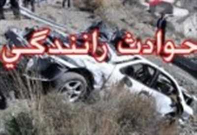 واژگونی موتور سیکلت در روستای بی بی مهلت