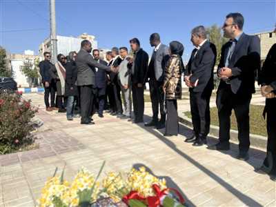 سفیر ساحل عاج در کازرون بهمن ماه 1403