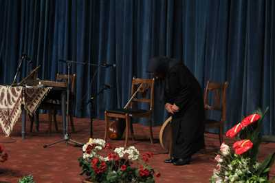 مراسم اعطاء ششمین نشان باستان شناسی دکتر عزت الله نگهبان