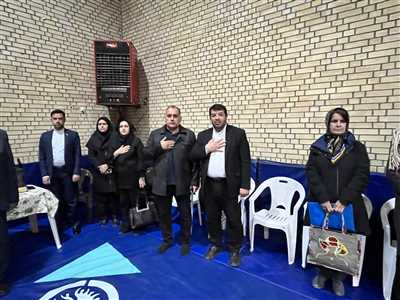 حضور سفیر ساحل عاج در سالن کشتی و زورخانه مولای متقیان کازرون