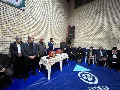 حضور سفیر ساحل عاج در سالن کشتی و زورخانه مولای متقیان کازرون