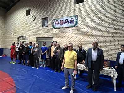 حضور سفیر ساحل عاج در سالن کشتی و زورخانه مولای متقیان کازرون