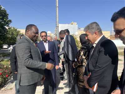 سفیر ساحل عاج در کازرون بهمن ماه 1403