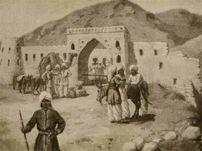 کاروانسرای تمام سنگی میان کتل کازرون