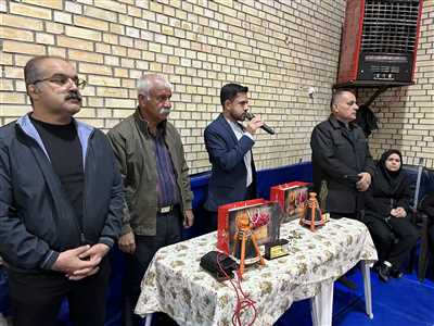 حضور سفیر ساحل عاج در سالن کشتی و زورخانه مولای متقیان کازرون