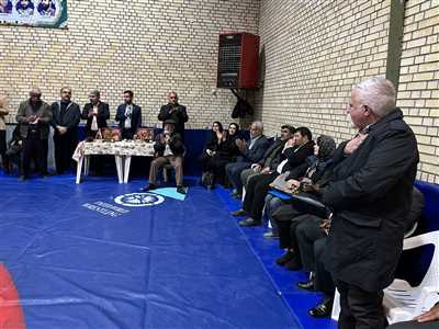 حضور سفیر ساحل عاج در سالن کشتی و زورخانه مولای متقیان کازرون