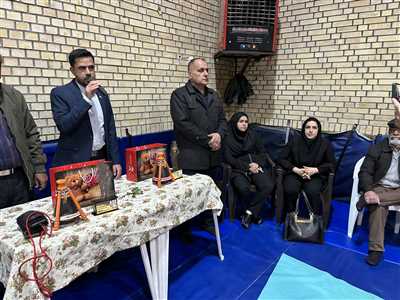 حضور سفیر ساحل عاج در سالن کشتی و زورخانه مولای متقیان کازرون