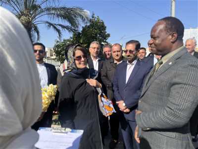 سفیر ساحل عاج در کازرون بهمن ماه 1403