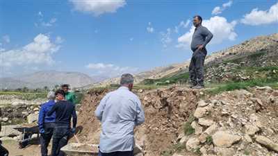  آغاز عملیات بسیار مهم کاوش باستان شناسی در پر ابهام ترین اثر معماری مجموعه (بنای منسوب به کاخ والری