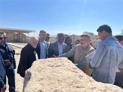بازدید از مجموعه تاریخی شهر بیشاپور