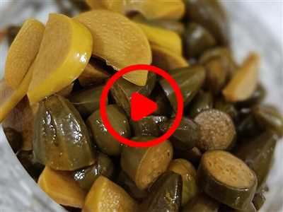 طرز تهیه ترشی گلک موسیر کازرونی
